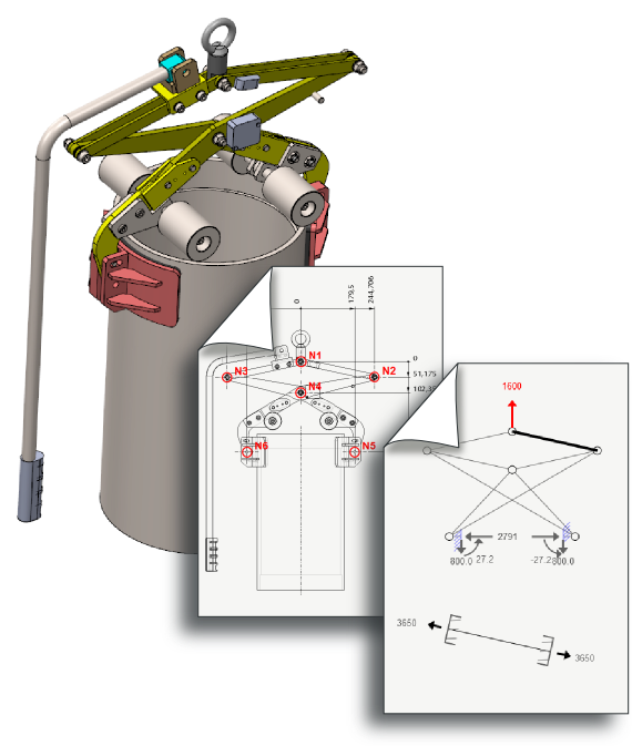 Static Analysis of a gripper